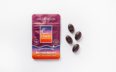 Boysenberry 1:4:1 CBC Gummies | 4ct | Coast Cannabis Co.