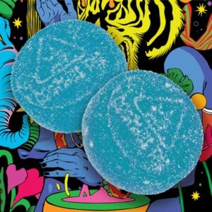 Blazing Blue Raspberry Gummies | 20ct | Sapura