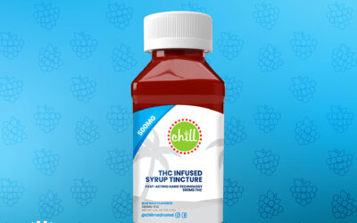 Blue Razz Chill Syrup | 500mg | Chill Medicated