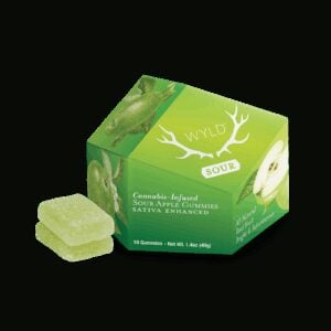 Sour Apple Gumies | 10ct | Wyld