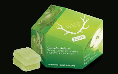Sour Apple Gumies | 10ct | Wyld