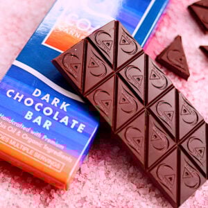 Sea Salt Dark Chocolate Bar | 20pc | Coast Cannabis