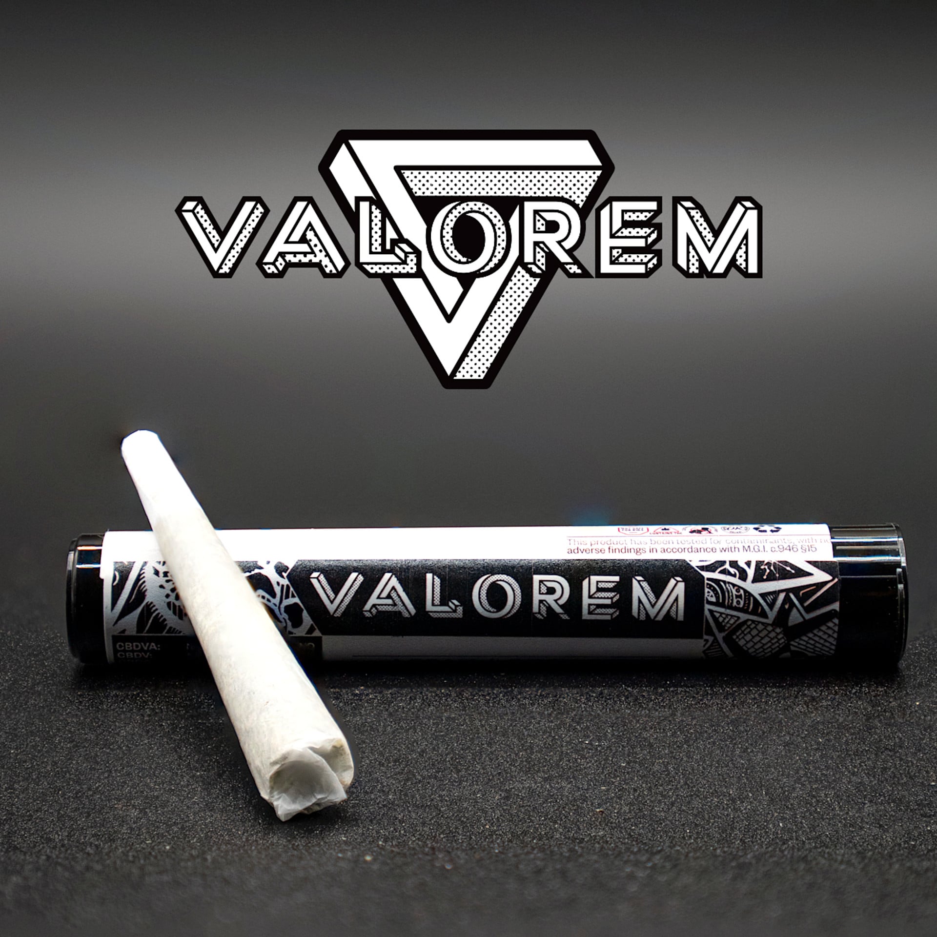 D9:CBD Sour Tsunami Pre-Roll | 1g | Valorem