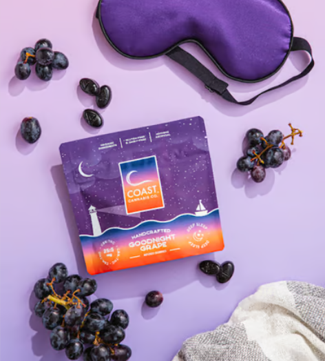 5:1 Goodnight Grape Gummies | 20ct | Coast Cannabis Co.