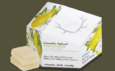 1:1 Pear Gummies | 10ct | Wyld