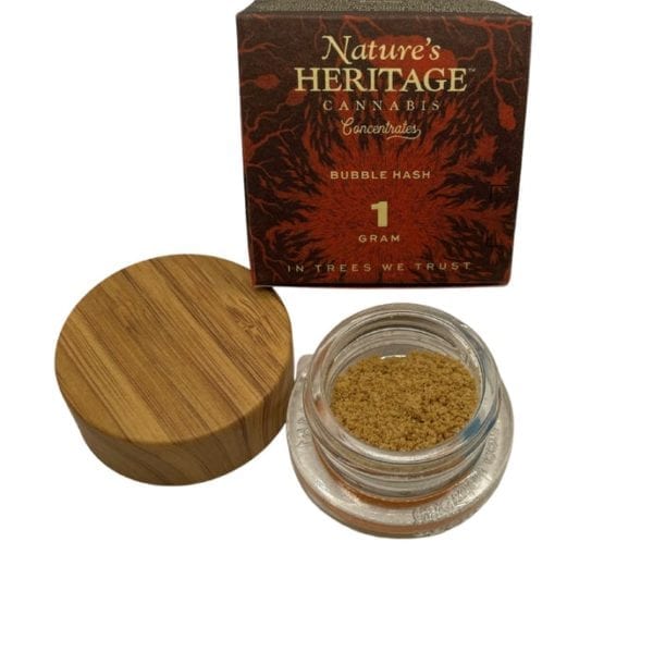 Wonka Bars Bubble Hash | 1g | Nature's Heritage
