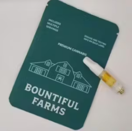 Turboz Live Hash Roisin Cartridge | .5g | Bountiful Farms