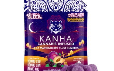 3:2:1 Marionberry Plum Sleep Gummies | 10ct | Kanha