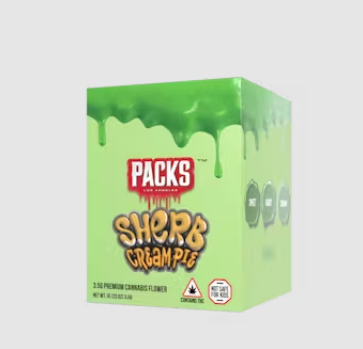 Sherb Cream Pie Flower | 3.5g | PACKS