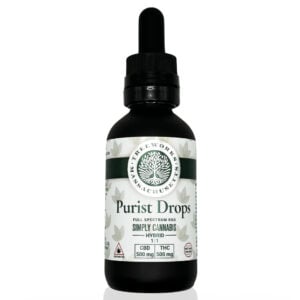 Purist Drops 1:1 RSO Tincture | 50ml | Treeworks