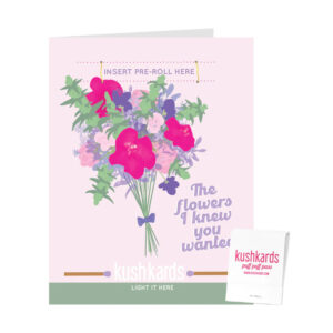 Flowers Mother's Day Greeting Card | Add Your Own Joint |