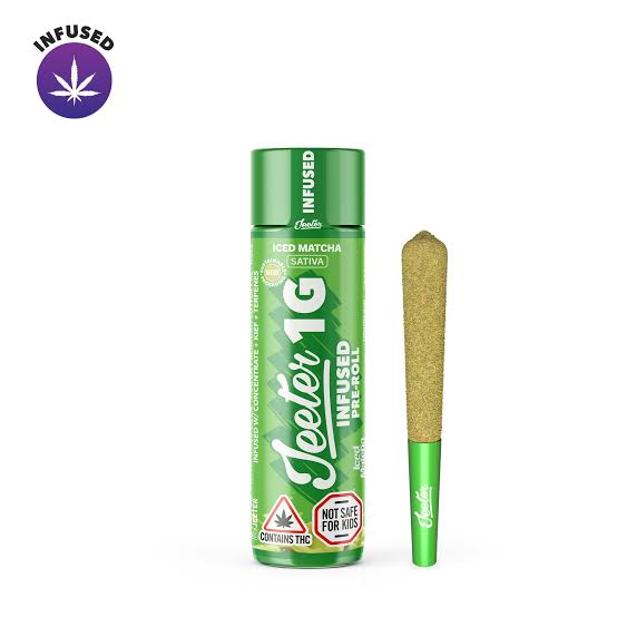 Iced Matcha Infused Preroll | 1g | Jeeter