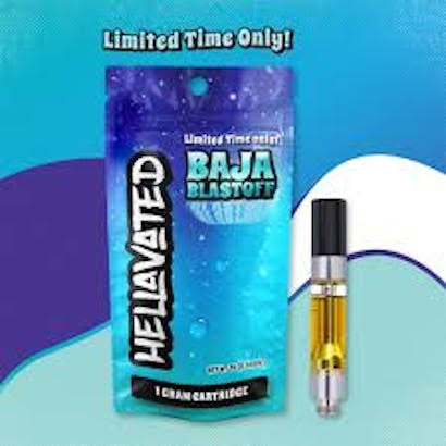 Baja Blastoff Distillate Cartridge | 1g | Hellavated