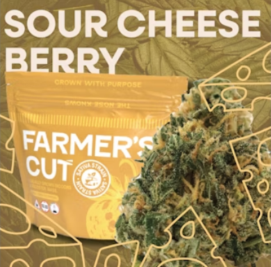 Sour Cheese Berry Flower | 3.5g | Farmer's Cut 1 Sour Cheese Berry Flower | 3.5g | Farmer's Cut