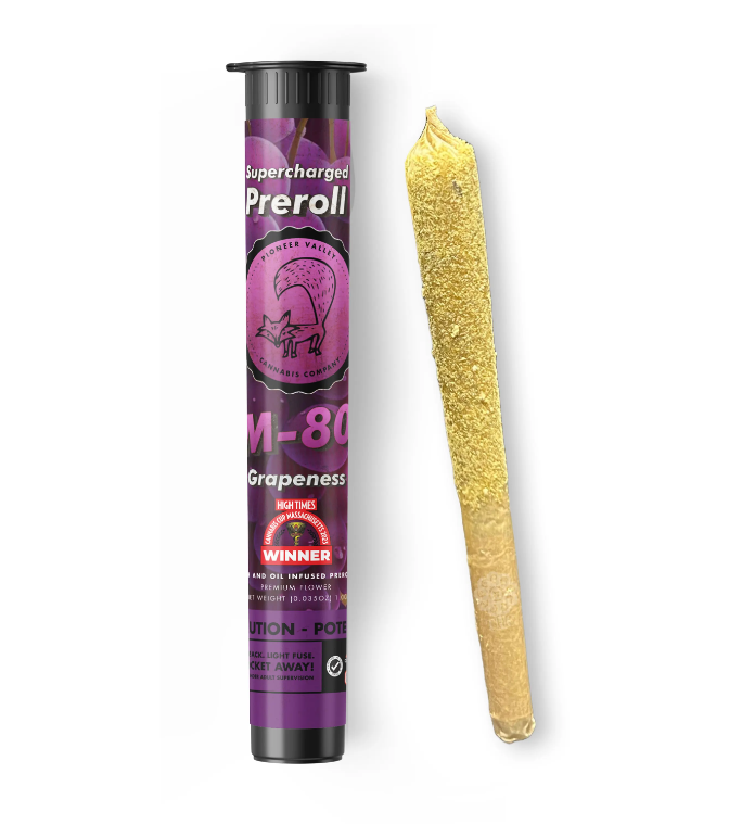 Grapeness Infused Preroll | 1g | M-80 1 Grapeness Infused Preroll | 1g | M-80