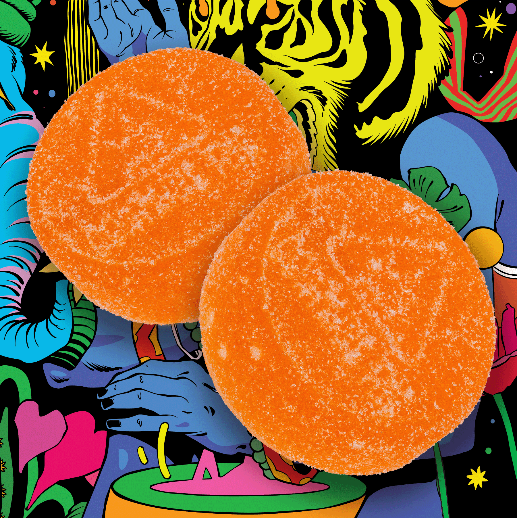 Outrageous Orange Gummies | 20ct | Sapura 1 Outrageous Orange Gummies | 20ct | Sapura