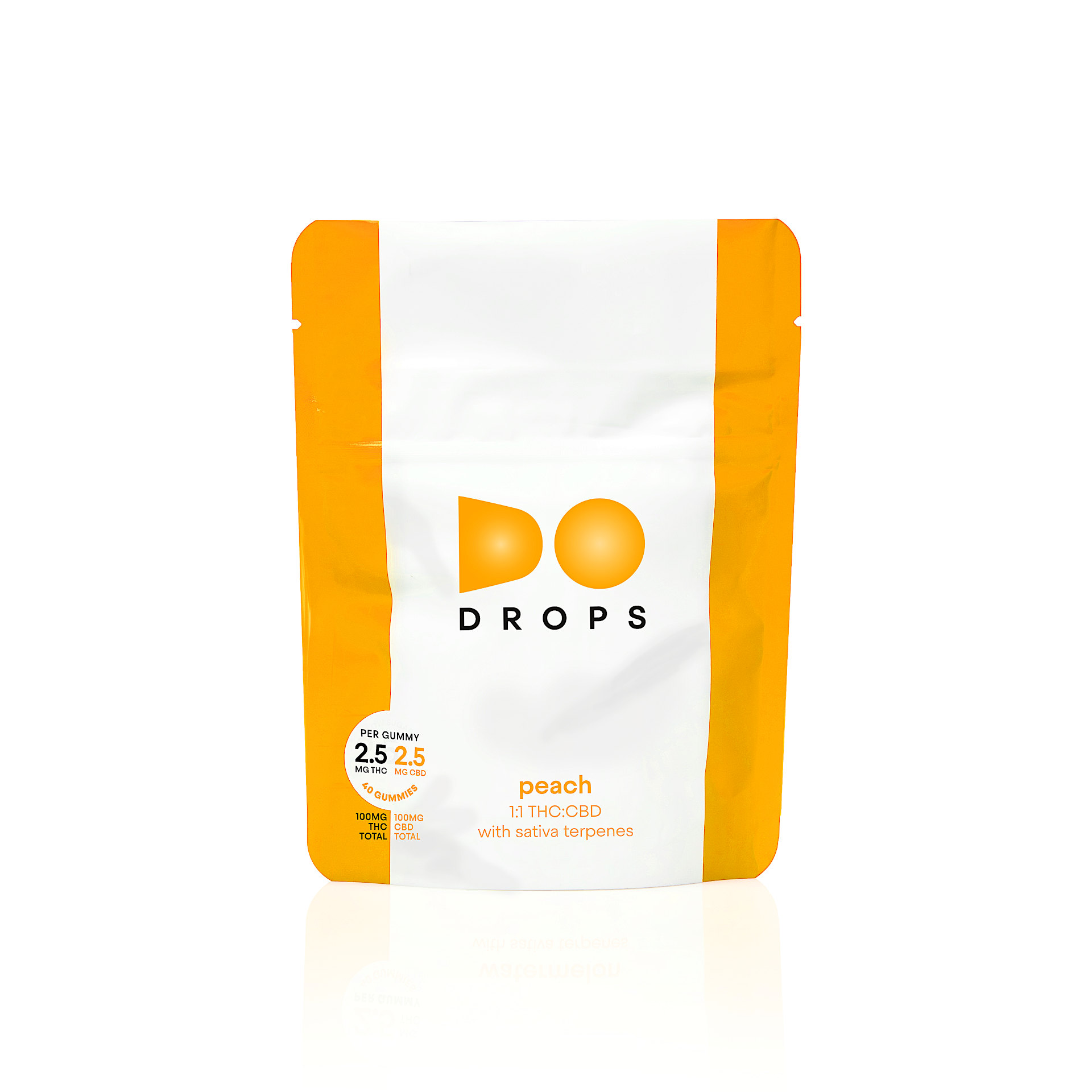 Low Dose 1:1 Peach Drops | 40ct | Do Drops 1 Low Dose 1:1 Peach Drops | 40ct | Do Drops