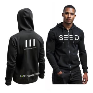 AMERICAN WARDEN  |  ZIP-UP HOODIE  | SM