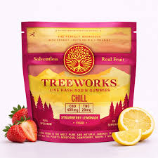 20:1 Chill Strawberry Lemonade Hash Rosin Gummies | 20pk | Treeworks