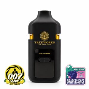 Grape Essence & 007 up Live Rosin Duo Pen | 1g | Treeworks