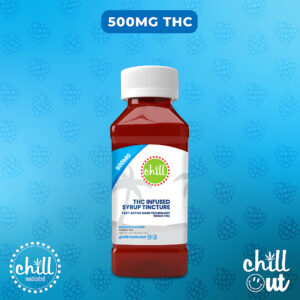 Blue Razz Chill Syrup | 500mg | Chill Medicated