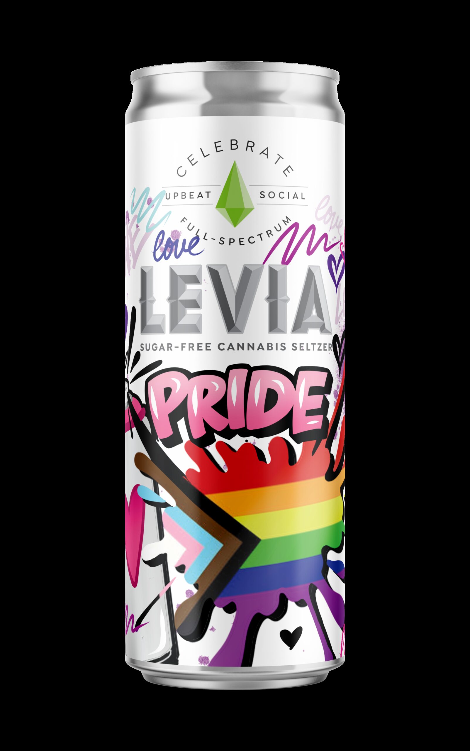 Pride Celebrate Seltzer | 5mg | Levia 1 Pride Celebrate Seltzer | 5mg | Levia