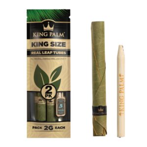 2G Unflavored Leaf Tubes | 2PK | KING PALM
