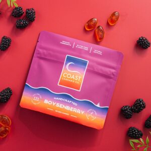 Boysenberry 1:4:1 CBC Gummies | 20ct | Coast Cannabis Co.