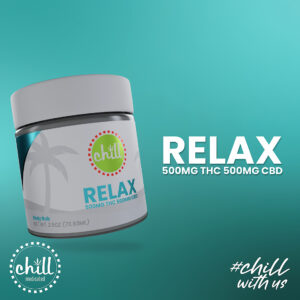 RELAX Body Rub | 2.5 oz | Chill Medicated