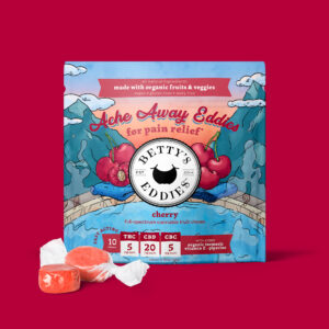 Cherry Ache Away 4:1:1 Fruit Chews | 10pc | Betty's Eddies
