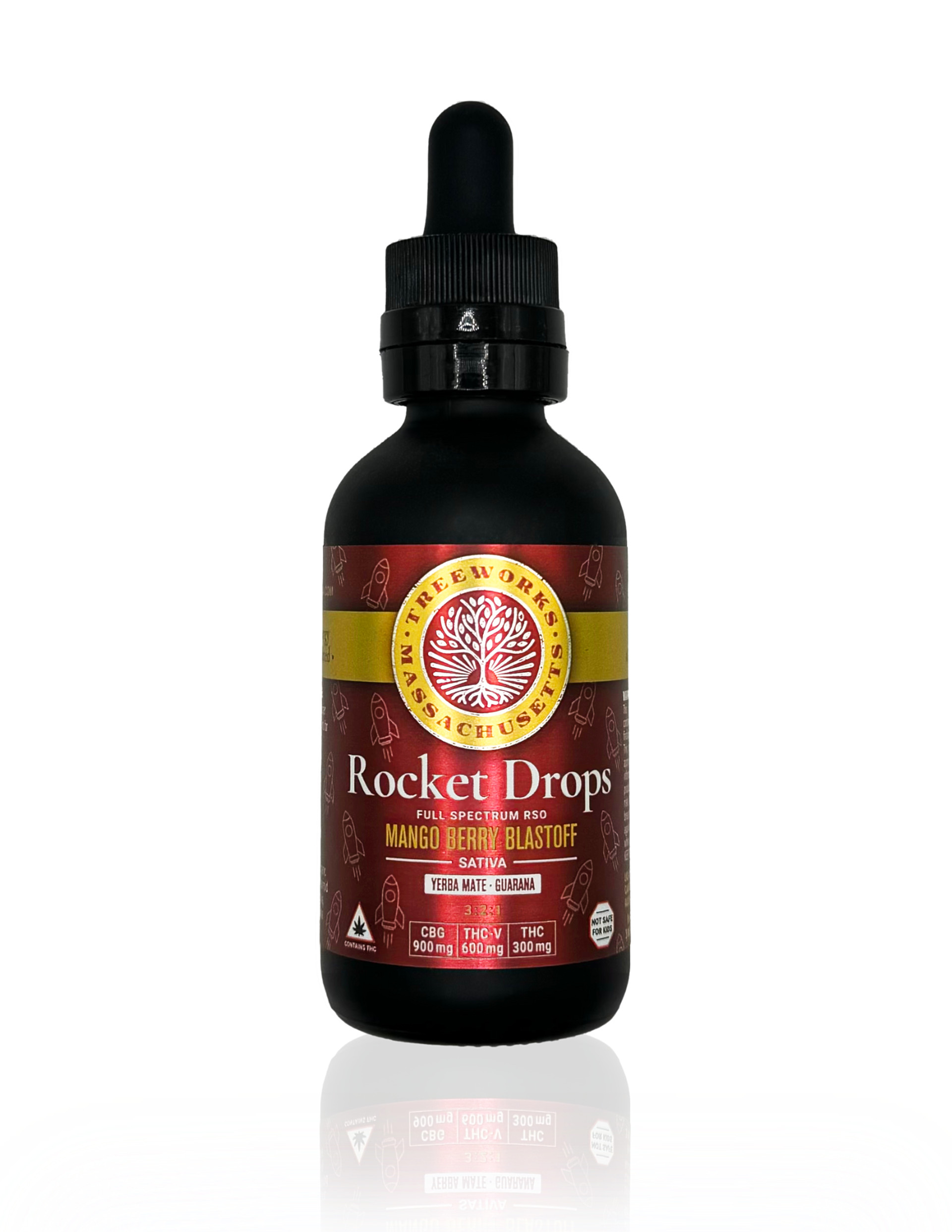 Rocket Drops Tincture | 60ml | Treeworks 1 Rocket Drops Tincture | 60ml | Treeworks