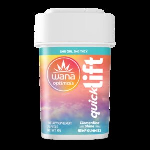 1:1:1 Quick Lift Clemetine Gummies | 20ct | Wana