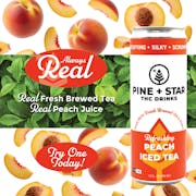 Peach Iced Tea | 5mg | Pine + Star