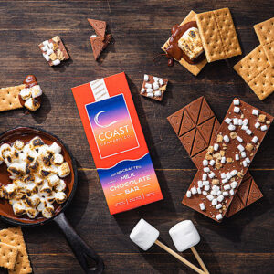 S'Mores Milk Chocolate Bar | 20pc | Coast Cannabis Co.