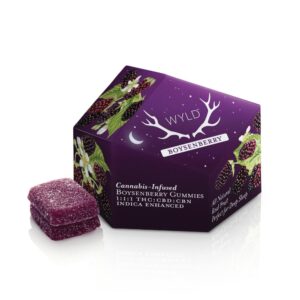Shop 25 1:1:1 Boysenbery Gummies | 10ct | Wyld