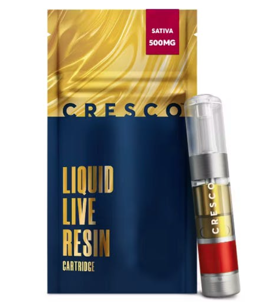 Chem X Live Resin Cartridge | .5g | Cresco 1 Chem X Live Resin Cartridge | .5g | Cresco