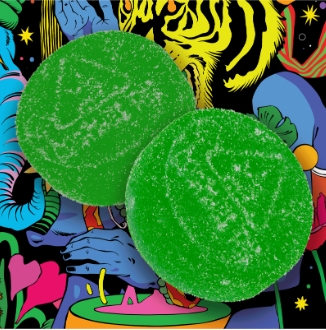 Sour Amped Up Apple Gummies | 20ct | Sapura 1 Sour Amped Up Apple Gummies | 20ct | Sapura