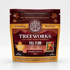 Fall Flow Live Hash Rosin Gummies | 20ct | Treeworks