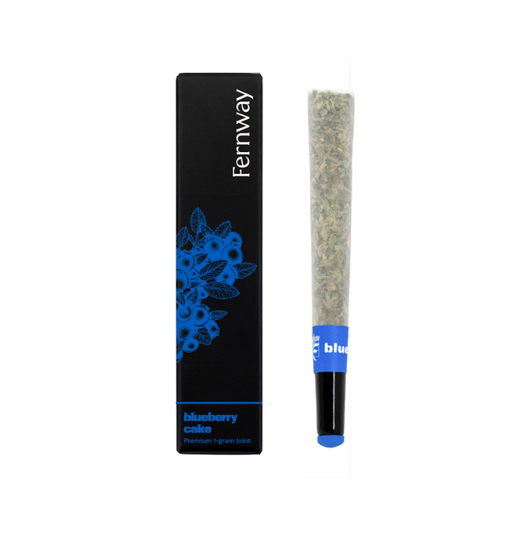 Blueberry Cake Pre-Roll | 1g | Fernway 1 Blueberry Cake Pre-Roll | 1g | Fernway