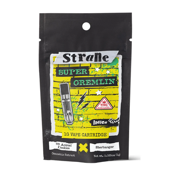 Super Gremlin Live Cartridge | 1g | Strane 1 Super Gremlin Live Cartridge | 1g | Strane