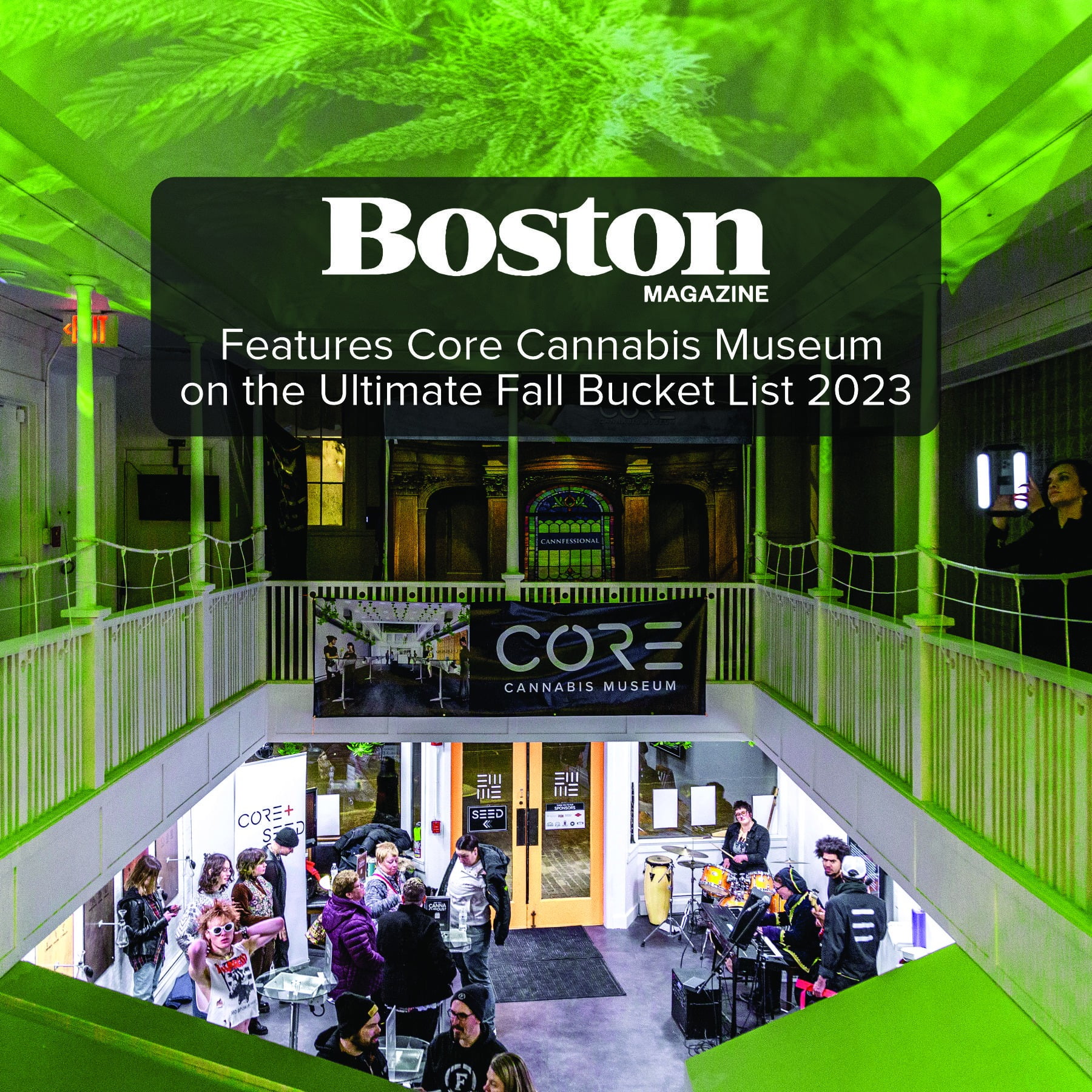 Ready to check off your fall bucket list?@bostonmagazine has featured the @corecannabismuseum on the Ultimate Fall New England Bucket List for 2023!Plan your fall roadtrip to include our current exhibitions in Portland, ME ( #seedtosoul) and Boston, MA ( #americanwarden). We can’t wait to see you!