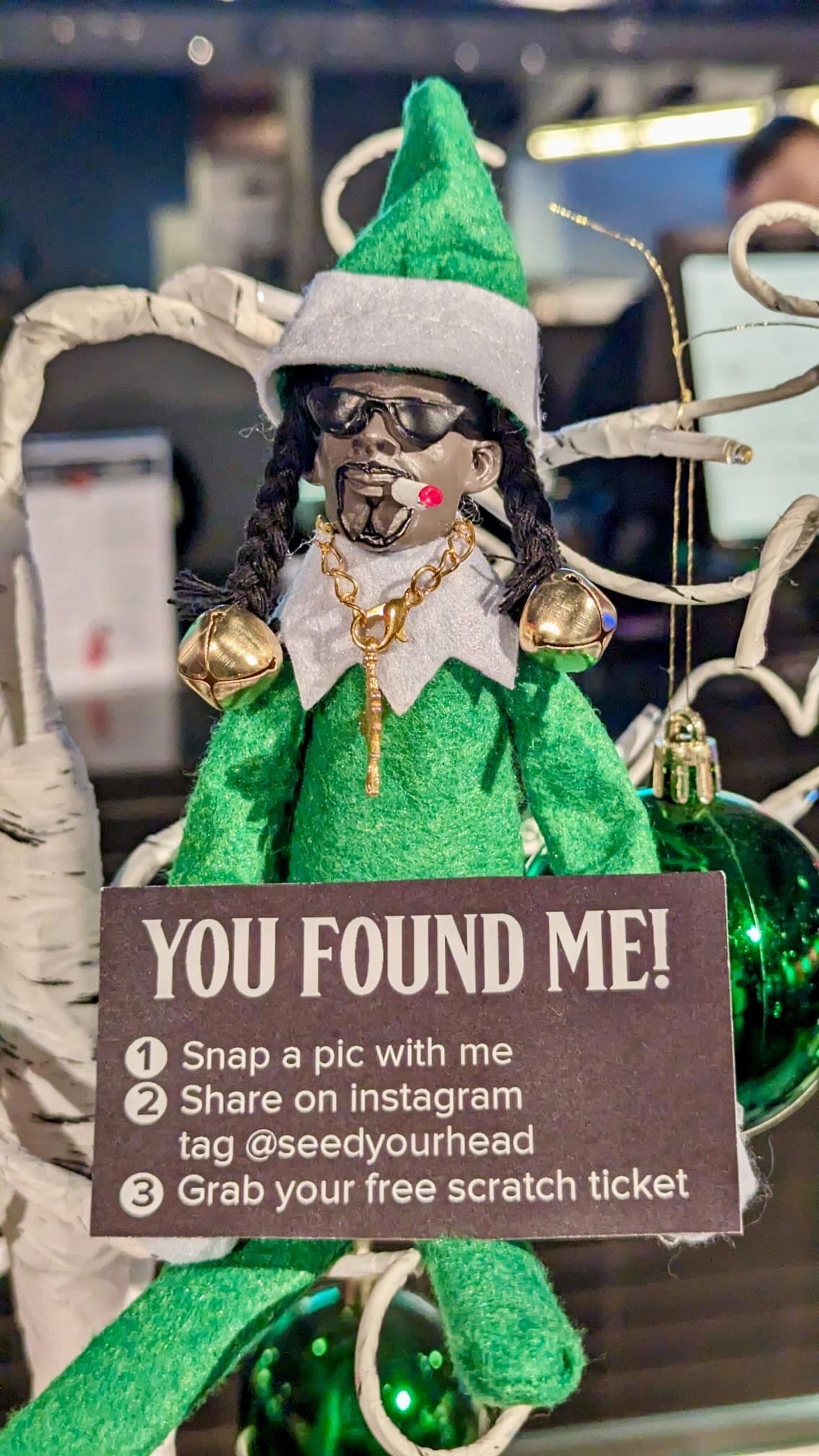 Snoopin for snoop! 

Join the hunt for on a Stoop at Seed + Core

Spot me in different museum spots
1. snap a pic
2. share it on Insta
3.Tag @seedyourhead, use 4. Grab your FREE scratch ticket for a chance to win cool prizes! 

Let the Snoop search begin!