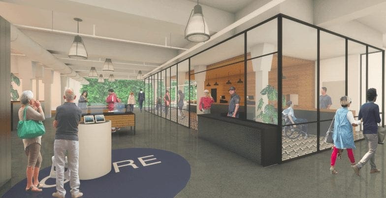 concept drawing of new location