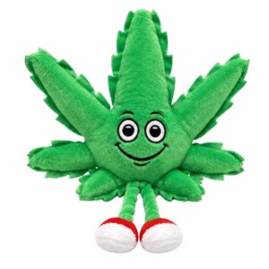 MJ the Marijuana Leaf | 420 Dog Toy & Collectible Plush