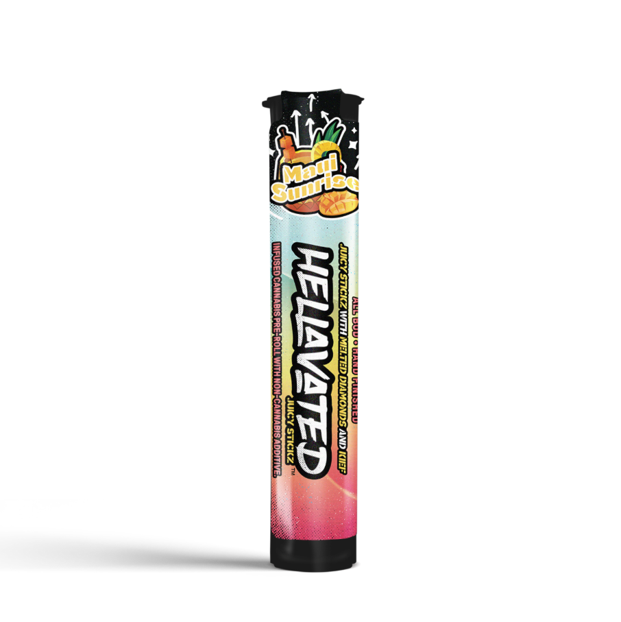 Maui Sunrise Infused Preroll | .75g | Hellavated 1 Maui Sunrise Infused Preroll | .75g | Hellavated