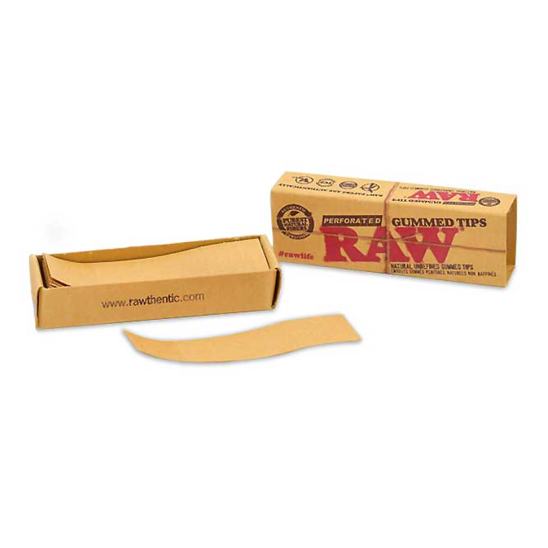 Gummed Perforated Tips | RAW 1 Gummed Perforated Tips | RAW