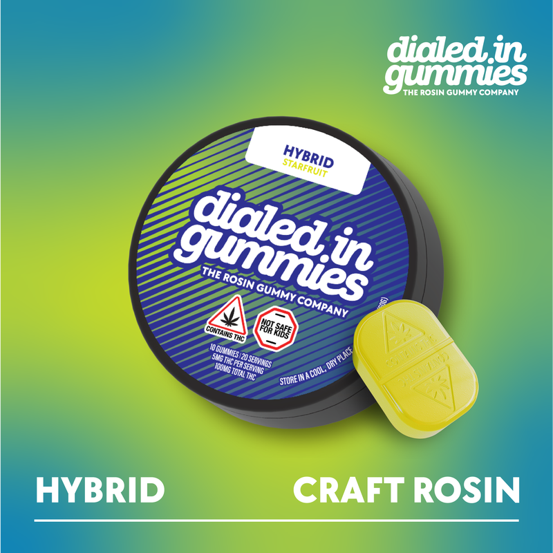 Starfruit Gummies | 20ct | Dialed In 1 Starfruit Gummies | 20ct | Dialed In