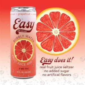Grapefruit Seltzer | 5mg | Easy