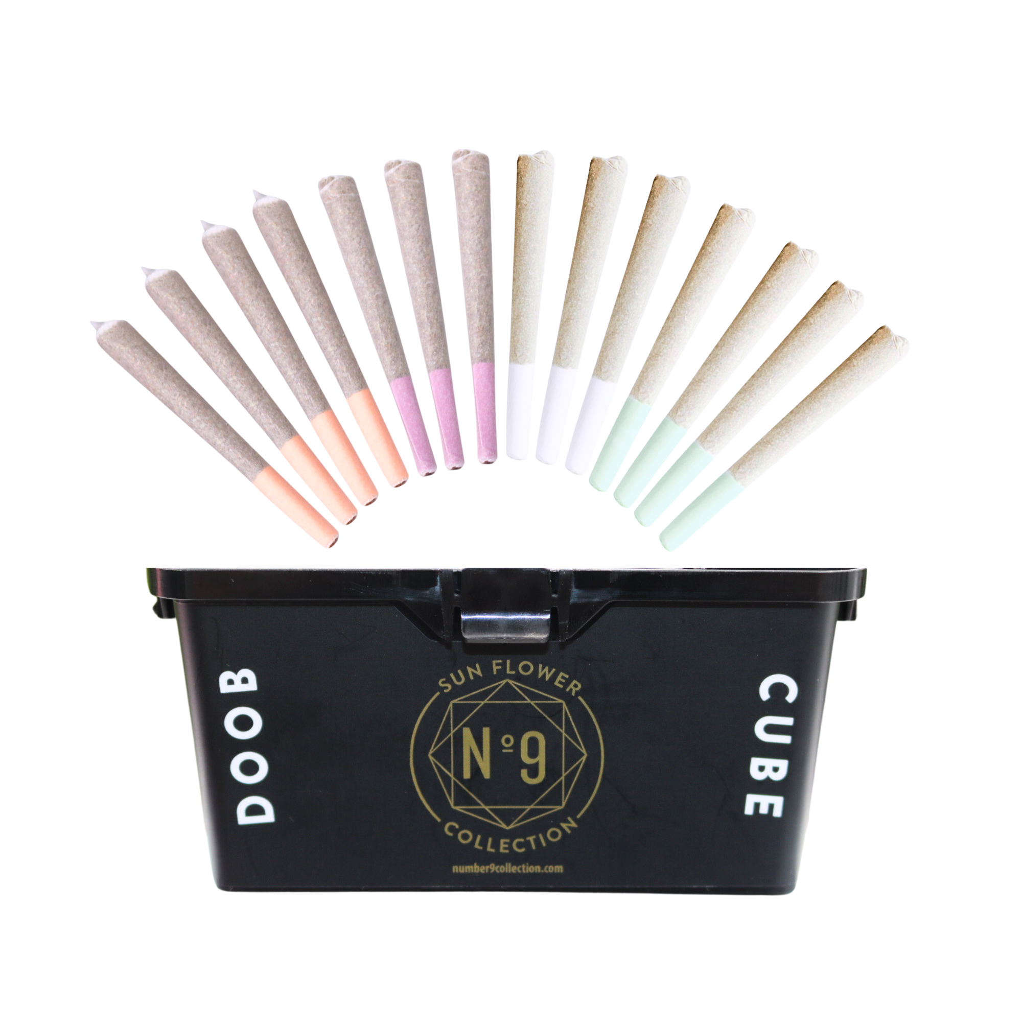 Doob Cube Preroll 14pk | 14g | No.9 Collection 1 Doob Cube Preroll 14pk | 14g | No.9 Collection